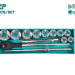 TOTAL TOOLS 15PCS 3/4 DR SOCKET SET THT341151