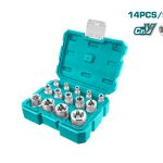 TOTAL TOOLS 14PCS STAR SOCKET SET THKTETS0114