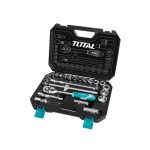 TOTAL TOOLS 25 PCS 1/2 SOCKET SET THT121251