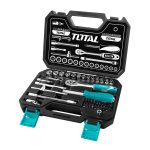 TOTAL TOOLS 45 PCS 1/4" SOCKET SET THT141451