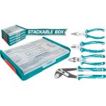TOTAL TOOLS 4 PCS PLIERS SET THKTV02P042
