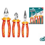 TOTAL TOOLS 3PCS INSULATED PLIERS SET THT2K0302