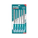TOTAL TOOLS 5 PCS STEEL FILE SET/8 THT918516