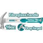 TOTAL TOOLS 450G CLAW HAMMER THT73166