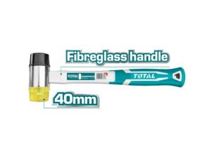 TOTAL TOOLS RUBBER AND PLASTIC HAMMER THT77406