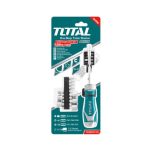 TOTAL TOOLS 15IN1 RATCHET SCREWDRIVER SET TACSD30156