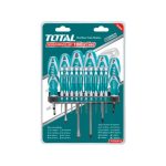 TOTAL TOOLS 18 PCS SCREWDRIVER AND PRECISION CREWDRIVER SET THT250618