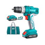TOTAL TOOLS LITHIUM IRON CORDLESS DRILL TDLI1222