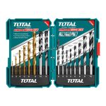 TOTAL TOOLS 16 PCS METAL,CONCRET AND WOOD DRILL SET TACSD6165