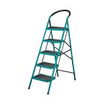 TOTAL TOOLS 5 STEP STEEL LADDER THLAD09051