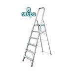 TOTAL TOOLS 6 STEP HOUSEHOLD LADDER THLAD06061