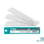 TOTAL TOOLS 10 PCS -18MM KNIFE BLADE SET THT519112