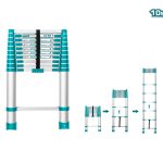 TOTAL TOOLS 10 STEP TELESCOPIC LADDER  THLAD08101