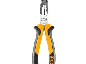 INGCO HLNP08168 6" Long Nose Pliers | Durable & Long-Lasting | Polish & Anti-Rust Oil Finish | Two-Color Handle | Convenient Sliding Card Packaging for Easy Storage
