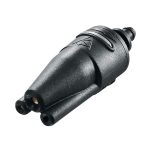 Bosch F016800579 3-in-1 Nozzle - Durable Painted Cardboard, 45x125x135mm, 1.77" Inlet Connection, Long-Lasting Quality for Your Home & Garden Needs! Perfect for Versatile Cleaning!