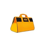 INGCO HTBG281328 13" Tool Bag - Sturdy & Spacious with Rigid Frame, 12kg Max Load, 6 External Pockets, Dimensions 33x21x18cm - Perfect for All Your Tools! Durable Design for Lasting Use!
