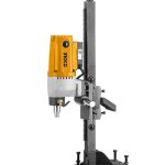 INGCO DDM28001 Diamond Drilling Machine - 2800W, 220-240V, 800rpm, Max 200mm Diameter, Includes Stand & Carbon Brushes, Durable with Leakage Protection Switch