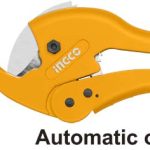 INGCO HPC0442 PVC Pipe Cutter - 230mm Length, Cuts 3-42mm, Auto-Open Function, Durable & Long-Lasting, Packaged in Double Blister for Easy Storage!