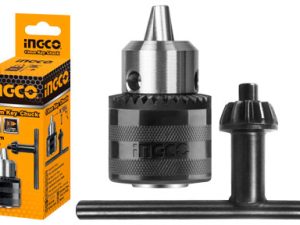INGCO KC1301 13mm Key Chuck - Durable 1.5-13mm Capacity, 1/2''-20UNF Connection, Includes Chuck Key - Long-lasting Performance, Double Blister Packed!"