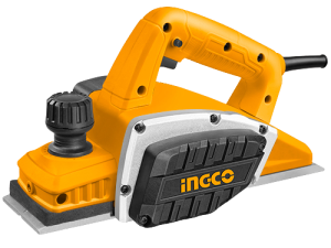 INGCO PL5508 Electric Planer - 550W, 220-240V, 16000rpm, 82mm Width & 1mm Depth, Durable Aluminum Base & Side Cover, Includes Socket Wrench & Parallel Guide, Packed in Color Box!