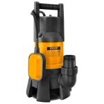 INGCO SPD10001 Durable Sewage Submersible Pump - 1000W, 220V-240V, Max Head 9m, Flow 333L/min, 7m Depth, 2" Pipe, Copper Motor, 9m Cable with Float Switch for Dirty Water
