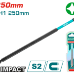 TOTAL TOOLS IMPACT SCREWDRIVER BIT TACIM71PH1250