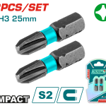 TOTAL TOOLS IMPACT SCREWDRIVER BITS TACIM71PH325