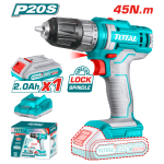 TOTAL TOOLS LITHIUM-ION CORDLESS DRILL TDLI200518