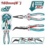 TOTAL TOOLS HIGH LEVERAGE BENT NOSE PLIERS THT24616S
