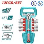 TOTAL TOOLS 12 PCS 3/8" SOCKET SET THT381121