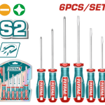 TOTAL TOOLS 6 PCS SCREWDRIVER SET TKSDS0626