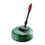 Bosch F016800486 AquaSurf 250 Patio Cleaner ? Perfect for Small-to-Medium Patios & Driveways! Easy Maneuvering, Splash Guard Brush, Compatible with Various Models, Durable & Long-Lasting!
