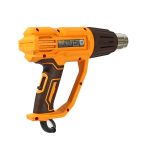 INGCO HG200078 Heat Gun - 2000W, 220-240V | 3 Temp Settings (50/450/550?C) | 450L/min Airflow | Includes Nozzles & Scraper | Durable & Long-Lasting Tool for DIY Projects!