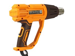 INGCO HG200078 Heat Gun - 2000W, 220-240V | 3 Temp Settings (50/450/550?C) | 450L/min Airflow | Includes Nozzles & Scraper | Durable & Long-Lasting Tool for DIY Projects!
