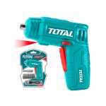 TOTAL TOOLS LITHIUM-ION CORDLESS SCREWDRIVER TSDLI0402