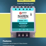 Naren Electrix Single Phase Preventors Current Sensing Type Model SP1 (2 to 3HP)