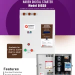 Naren Electrix Control Starters For 3 Phase Digital Starters Star-Delta Type Model DIGSD (10/12.5 HP)