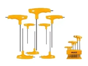 INGCO HHKT80818 8 Pcs T-handle hex wrench set