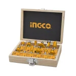INGCO AKRT1211 12 Pcs router bits set