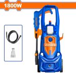 Wadfow WHP3A18 1800W High Pressure Washer ? 130 Bar, 5.8L/min Flow, Carbon Brush Motor with Aluminum Wire, Auto-Stop System & Cleaning Accessories