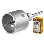 50 mm,INGCO HCB0651 Hole core bit,Heavy duty construction,High quality,For SDS Plus chuck system,