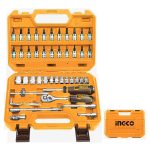 INGCO HKTS14462 46 Pcs 1/4" socket set