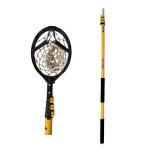 Hectare Mango Picker with 18 Ft Shockproof Telescopic Pole ? FRP + Aluminum | 4 Free Blades & Cotton Net