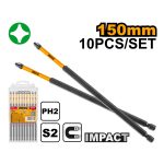 INGCO SDBIM11PH26 3 Impact screwdriver bits