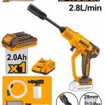 INGCO CPWLI2036 Cordless pressure washer