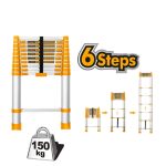 INGCO HLAD08061 Telescopic ladder