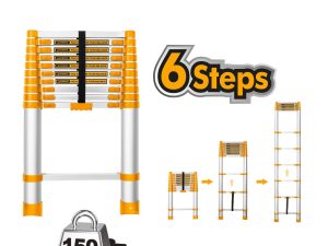INGCO HLAD08061 Telescopic ladder